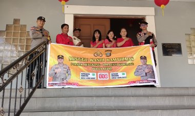 Polsek Bengkong Gelar Minggu Kasih Kamtibmas di Gereja Impact Community, 300 Jemaat Hadir