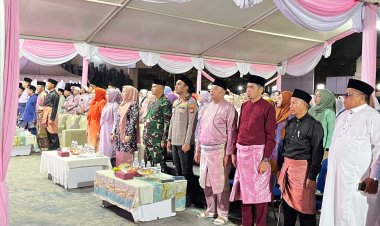 Polsek Lubuk Baja Laksanakan Pengamanan Pembukaan MTQH XXXIV Tingkat Kecamatan Lubuk Baja