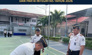 Rutan Kelas IIA Batam Teken Komitmen Bersama Pembangunan Zona Integritas dan Pakta Integritas 2026