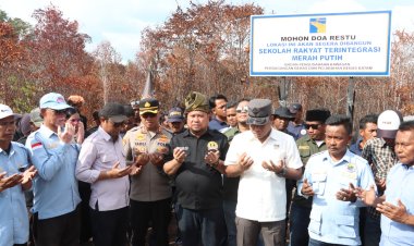 Dukung Pembangunan Pendidikan, Polresta Barelang Amankan Tahap Awal Pembangunan Sekolah Rakyat Terintegrasi Merah Putih