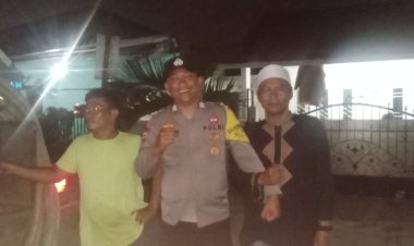 Polsek Batu Ampar Laksanakan Pengamanan Hari Ke-18 Pendistribusian Air Bersih di Kelurahan Tanjung Sengkuang