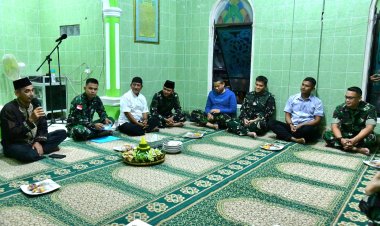 Jelang Latihan Survival, Lanud Raden Sadjad Hadiri Doa Bersama di Desa Ceruk Natuna