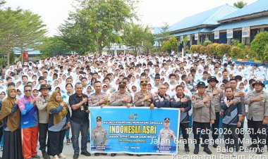 Polresta Barelang Gelar Gotong Royong Gerakan Indonesia ASRI di Wilayah Hukum Polsek Batam Kota