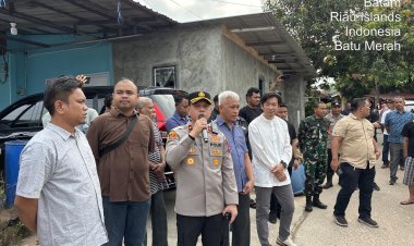 Polsek Batu Ampar Kawal Aspirasi Warga, Masalah Air Dibahas Tanpa Demo