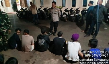 Patroli Cipkon Sekupang Tekan C3 dan Balap Liar, 16 Motor Diamankan