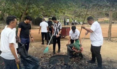 Dukung Program Presiden Prabowo Subianto, Rutan dan Lapas Batam Gelar Gema ASRI di Pantai Airnanti