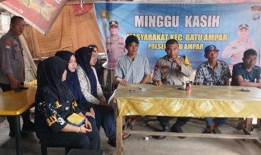 Minggu Kasih Kamtibmas Polsek Batu Ampar dengan Warga Batu Merah: Bersinergi Ciptakan Situasi Kamtibmas Kondusif