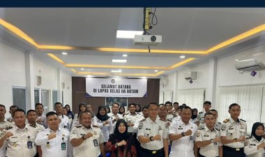 Implementasi KUHP 2023 Jadi Fokus, Karutan Batam Hadiri Sinkronisasi Pelayanan Pemasyarakatan di Lapas Batam