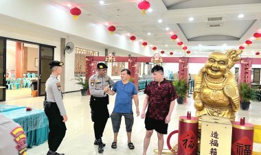 PASTIKAN RASA AMAN UMAT, POLDA KEPRI SIAGA AMANKAN PERAYAAN IMLEK