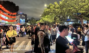 Polresta Barelang Pastikan Perayaan Tahun Baru Imlek 2577/2026 di Lubuk Baja Berlangsung Tertib dan Lancar