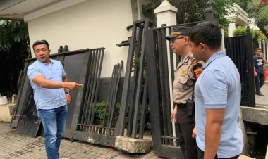 Penabrak Pagar Rumah Jusuf Kalla Sepakat Ganti Rugi Rp25 Juta