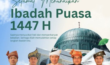 Keluarga Besar Rutan Batam Sampaikan Ucapan Marhaban Ya Ramadhan 1447 H