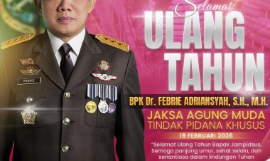 Kejari Batam Ucapkan Selamat Ulang Tahun kepada Jampidsus Febrie Adriansyah