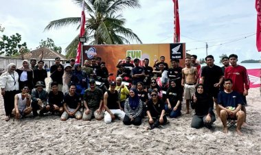 Pererat Solidaritas Komunitas, Bikers Honda Kepri Antusias Ikuti Fun Motour Camp 2026