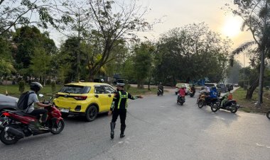 Strong Point Pagi Ramadhan, Upaya Satlantas Polresta Barelang Wujudkan Lalu Lintas Aman dan Lancar