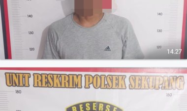 POLSEK SEKUPANG BERHASIL MENANGKAP DUA RESIDIVIS CURANMOR, MOTOR YAMAHA SCORPIO YANG HILANG DI TIBAN CENTRE