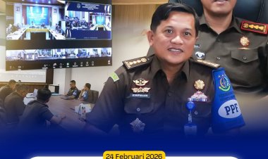 Kajari Batam Ikuti Monev Inspektorat I dan Inspektorat Keuangan I Secara Daring