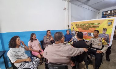 Polsek Bengkong Gelar Jumat Curhat Kamtibmas Bersama Warga Tanjung Buntung