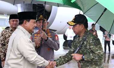 Presiden Prabowo Kembali ke Tanah Air, Perjuangkan Solusi Dua Negara dan Lompatan Kerja Sama Ekonomi