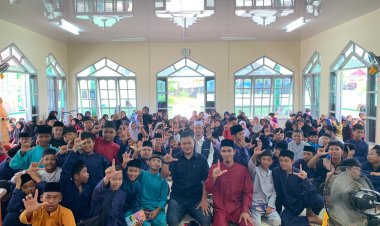 Stop Perundungan! Satreskrim Polres Lingga Berikan Edukasi Hukum kepada Pelajar