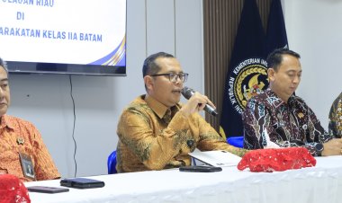 Kakanwil Ditjen PAS Kepri Tekankan Integritas dan Profesionalisme Petugas Pemasyarakatan
