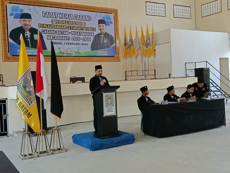 Rapat Kerja Cabang Persaudaraan Setia Hati Terate Cabang Batam,Pusat Madiun