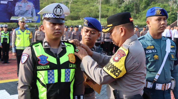 Apel Operasi Keselamatan Seligi 2026, Polres Lingga Fokus Keselamatan Menjelang Idul Fitri 1447 H
