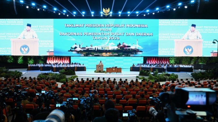 Presiden Prabowo Buka Rakornas Pemerintah Pusat dan Daerah 2026, Tegaskan Sinergi untuk Lompatan Pembangunan