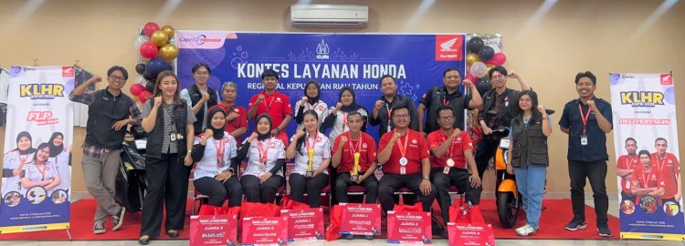 Masuki Tahun ke-17, Kontes Layanan Honda Kepri Tegaskan Komitmen Pelayanan "Satu Hati"