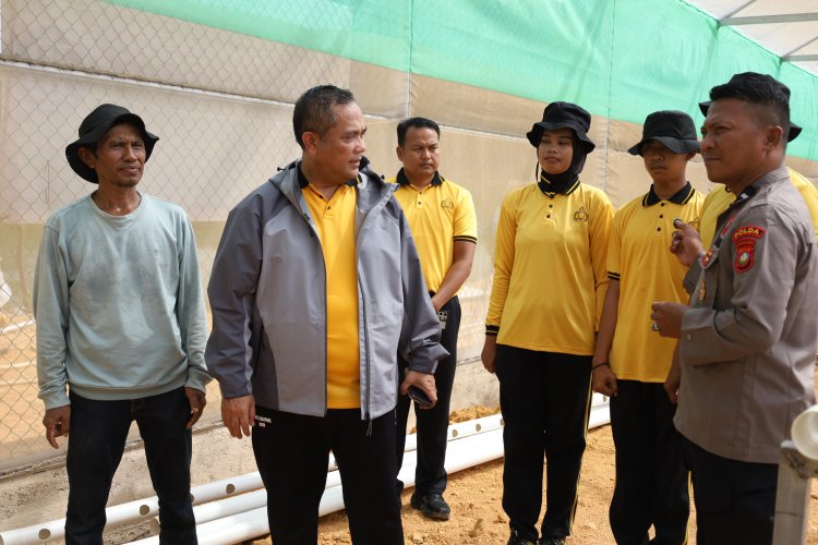 KAPOLDA KEPRI DORONG OPTIMALISASI BINTARA KOMPETENSI KHUSUS POLRI UNTUK KETAHANAN PANGAN NASIONAL