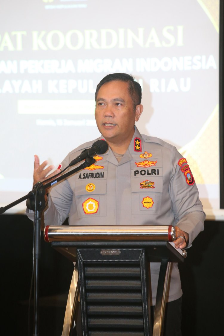 POLDA KEPRI TEGASKAN KOMITMEN BERANTAS TPPO DAN DUKUNG PEMBENTUKAN DIREKTORAT KHUSUS PPA–PPO