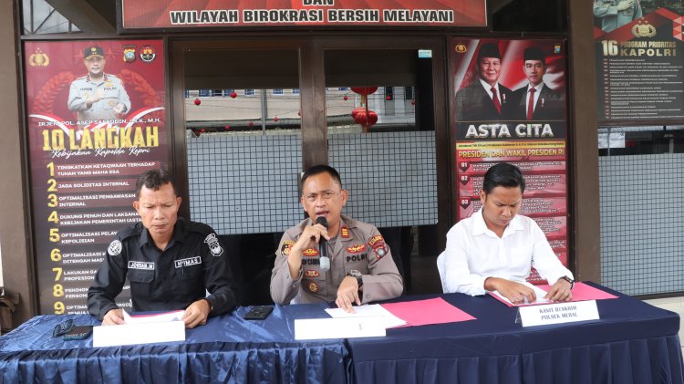 Polsek Meral Tangani Perkara Dugaan Penganiayaan Ringan di Parit Benut