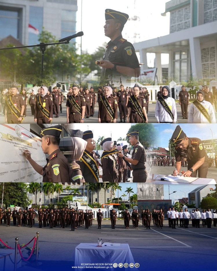 Kejari Batam Canangkan Zona Integritas Menuju WBBM 2026, Tegaskan Komitmen Pelayanan Prima