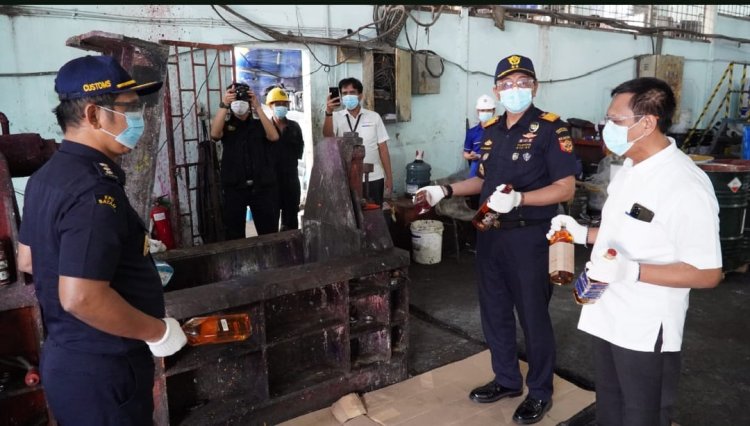 Bea Cukai Batam Musnahkan 103,27 Ton Barang Ilegal Hasil Penindakan