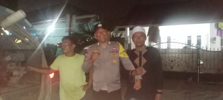 Polsek Batu Ampar Laksanakan Pengamanan Hari Ke-18 Pendistribusian Air Bersih di Kelurahan Tanjung Sengkuang