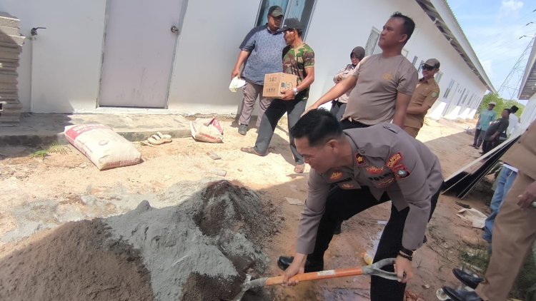 Polsek Nongsa Salurkan Bantuan Sosial dan Bakti Sosial kepada Warga Terdampak Relokasi di Pulau Ngenang