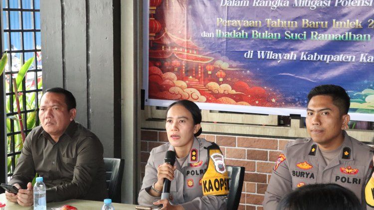 Polres Karimun Gelar Coffee Morning, Perkuat Toleransi Imlek 2577 dan Ramadhan 1447 H