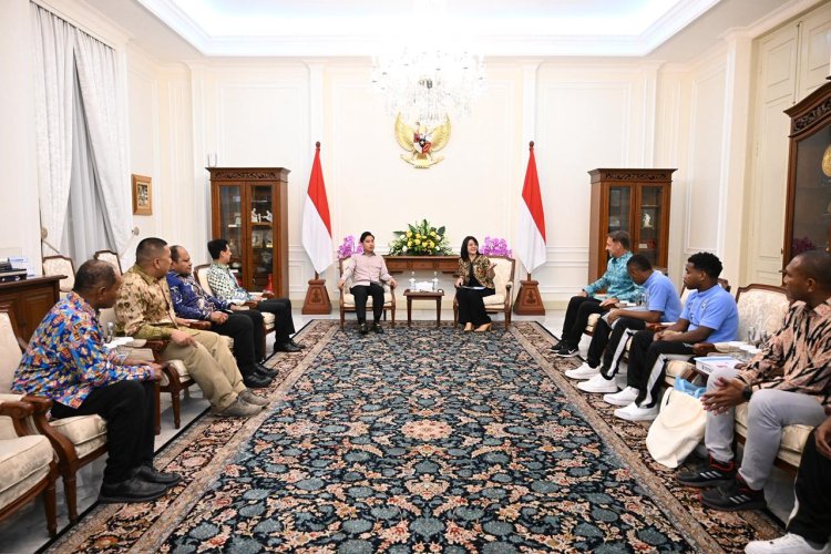 Terima Audiensi PFA Elite Camp, Wapres Dukung Talenta Muda Papua Berlaga di Austria