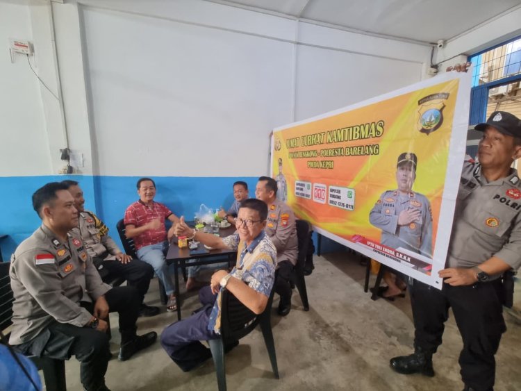 Polsek Bengkong Gelar Jumat Curhat Kamtibmas Bersama Warga Bengkong Indah