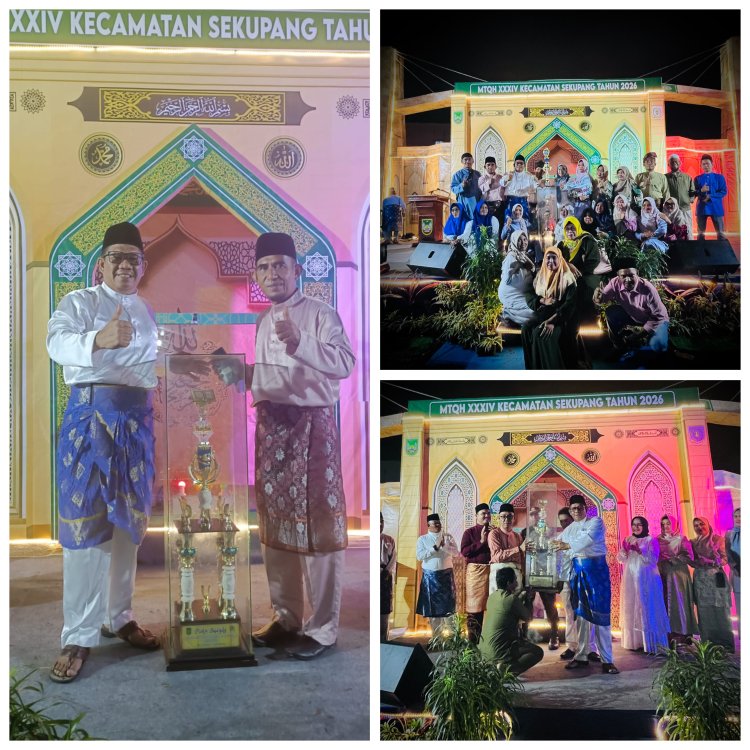 Kelurahan Tanjung Pinggir Juara Umum MTQH ke-34 Tingkat Kecamatan Sekupang