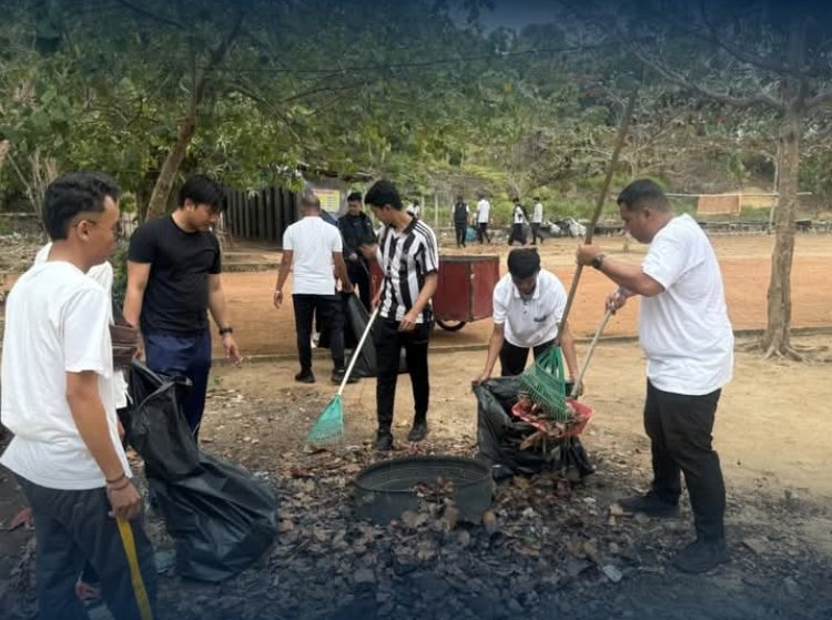 Dukung Program Presiden Prabowo Subianto, Rutan dan Lapas Batam Gelar Gema ASRI di Pantai Airnanti