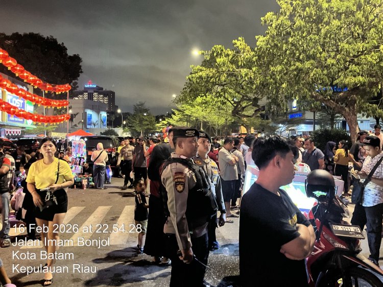 Polresta Barelang Pastikan Perayaan Tahun Baru Imlek 2577/2026 di Lubuk Baja Berlangsung Tertib dan Lancar