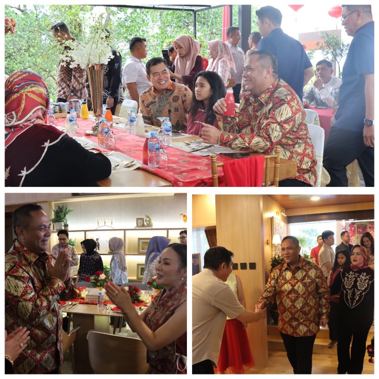 Kapolda Kepri Hadiri Open House Imlek Wakil Walikota Batam, Wujudkan Kebersamaan dan Toleransi di Batam