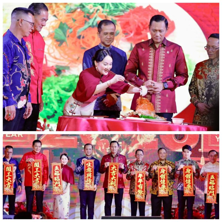 Dihadiri AHY, Perayaan Imlek di Batam Perkuat Semangat Toleransi dan Persatuan