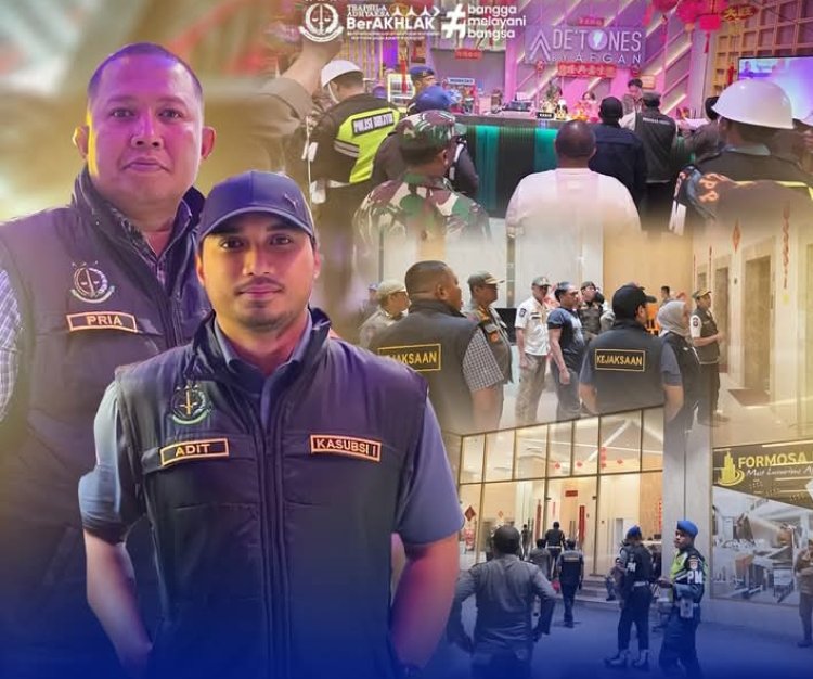 Kejari Batam Ikuti Pengawasan Kepatuhan Perda dan Perkada di Sejumlah Titik Strategis