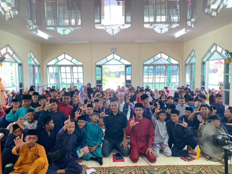 Stop Perundungan! Satreskrim Polres Lingga Berikan Edukasi Hukum kepada Pelajar