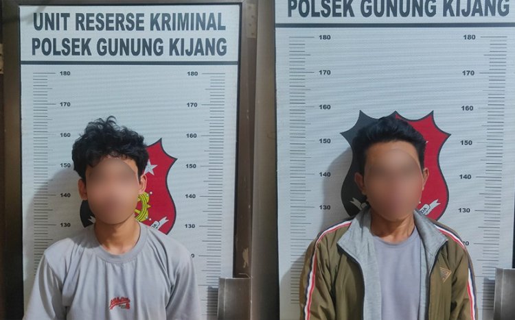 Polres Bintan Sikat Dua Pelaku Percobaan Pencurian Kabel di PT. BAI