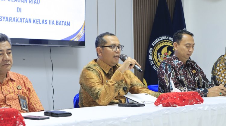 Kakanwil Ditjen PAS Kepri Tekankan Integritas dan Profesionalisme Petugas Pemasyarakatan