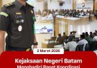 Kejari Batam Hadiri Rakor Lintas Sektoral Kesiapan Operasi Ketupat 2026 di Mapolresta Barelang