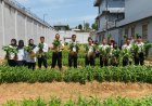 Panen 150 Kg Kangkung, Lapas Batam Dukung Program Ketahanan Pangan Nasional